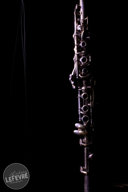 Clarinet Light Painting