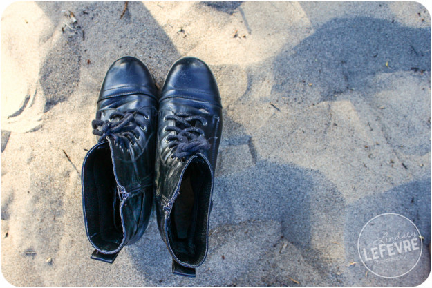 Lindsey LeFevre Accessory Fashion Shoot. Boots in the sand at the sand dune in St. Anthony, Idaho.