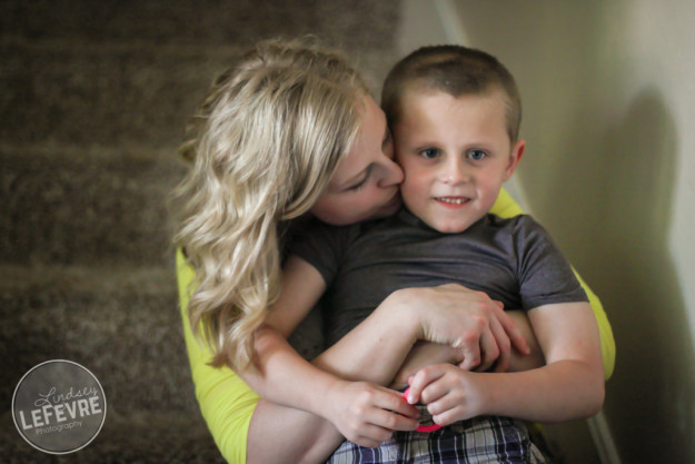 Lindsey LeFevre Photography. Journeys DDA photo. Boy with autism and his mom..