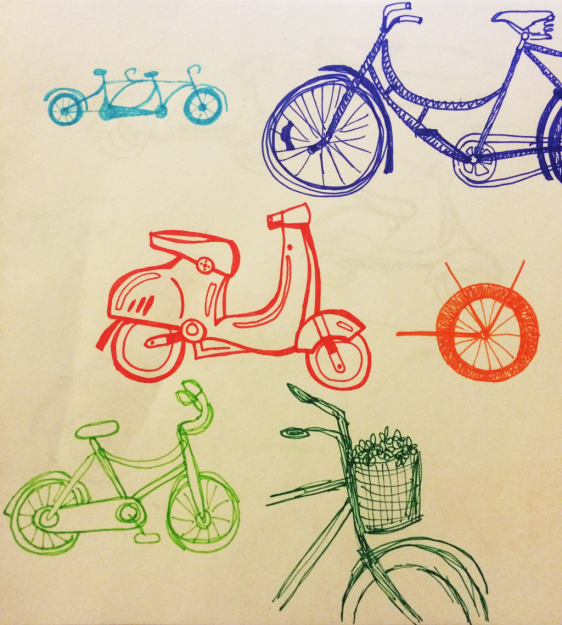 bike-sketches-LindseyLeFevre