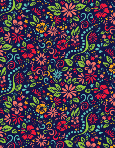 Hand Drawn Floral Pattern
